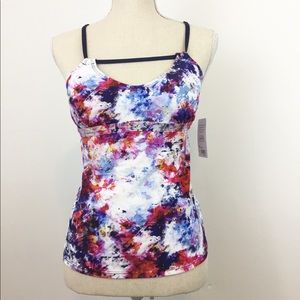 Athleta Hypersonic Scoop Tankini XS NWT!!!